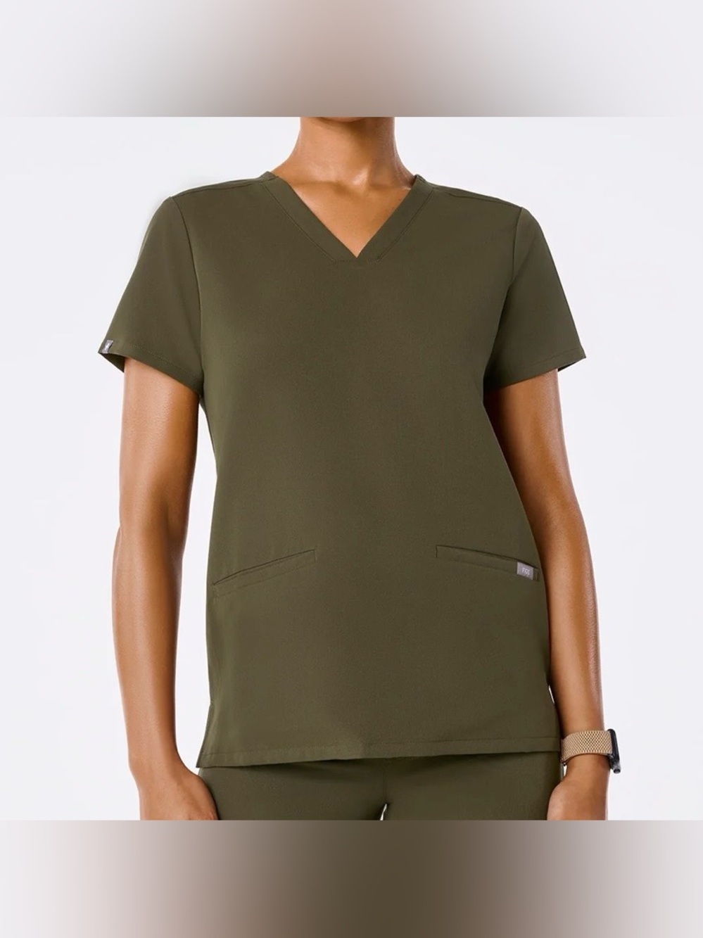FIGS Casma Three Pocket Scrub Top Size 3XL